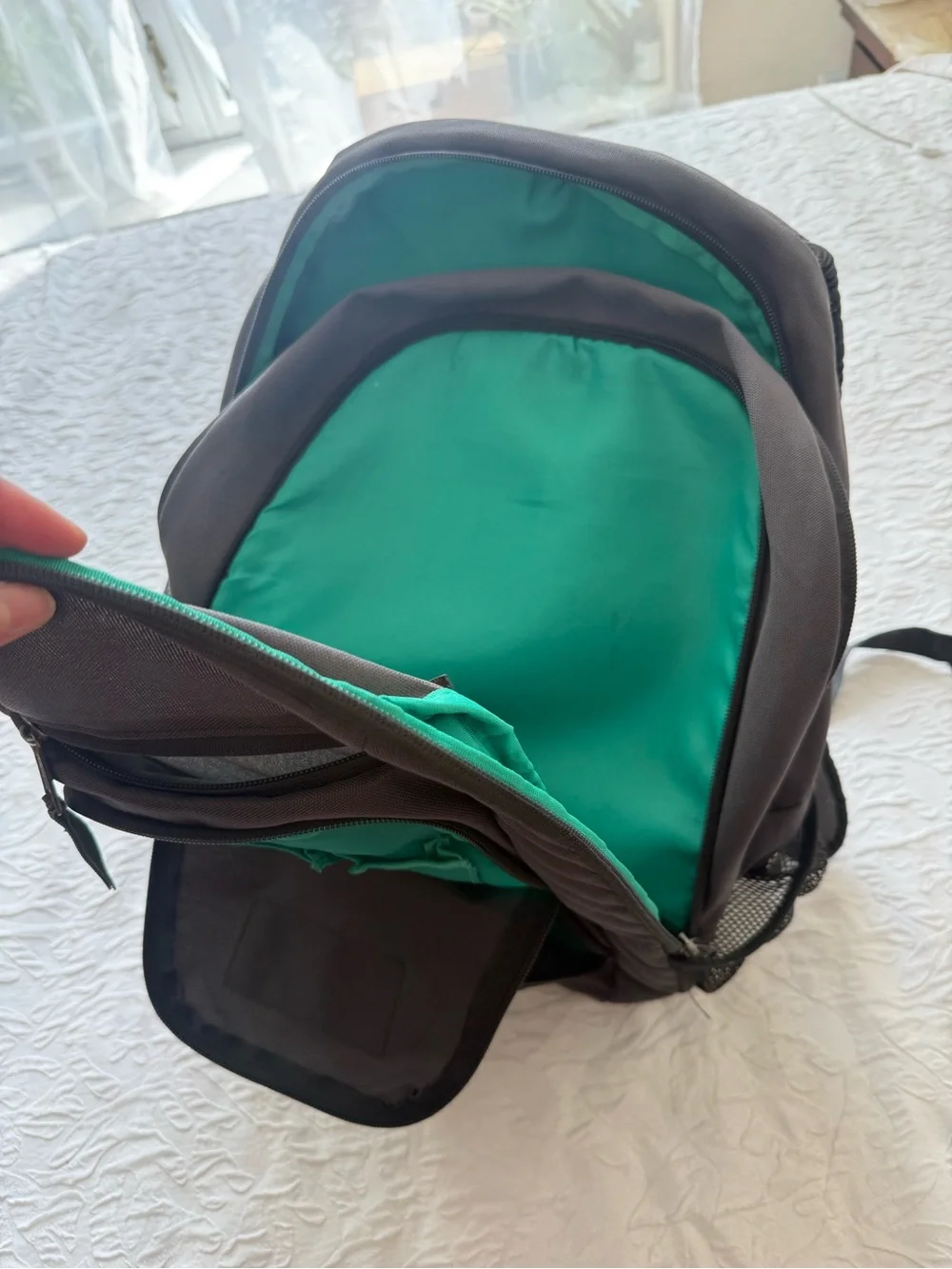 Trans by Jansport Grey Backpack Bookbag